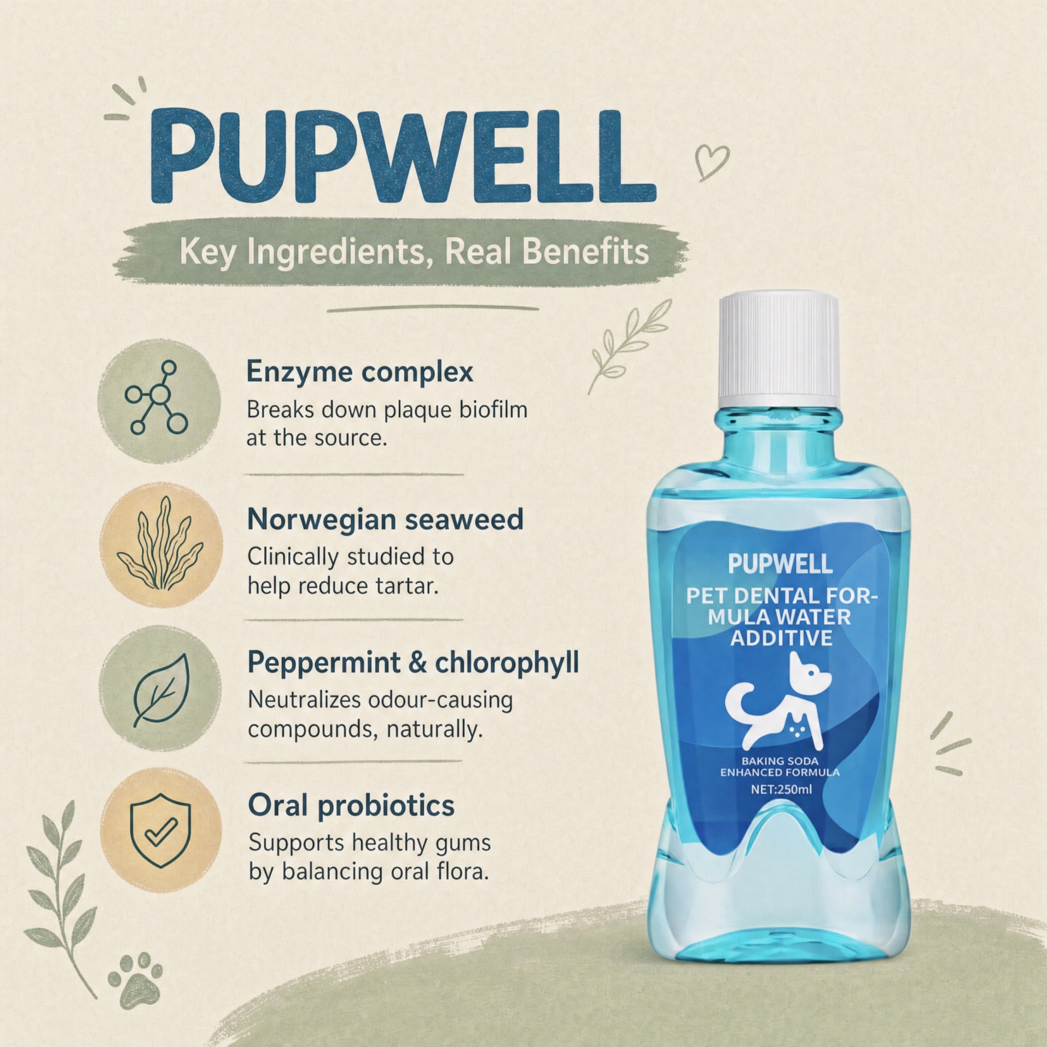 Pupwell Daily Dental Powder