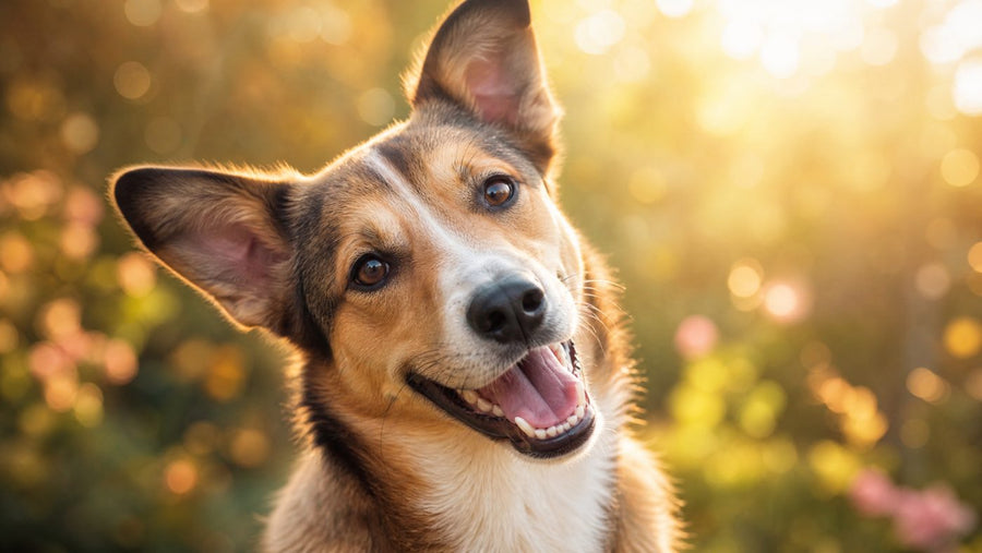 A happy healthy dog
